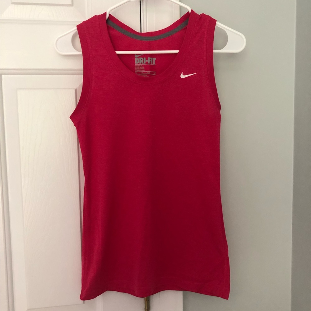 Pink Nike Dri-Fit Tank Top